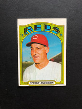 1972 Topps  Sparky Anderson #358 - VG+
