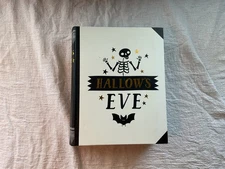 Halloween Book - Faux Book - Trinket / Stash Box - "Hallow's Eve"