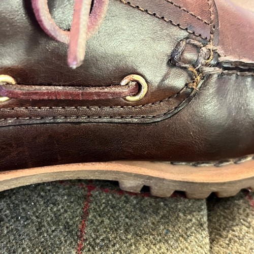 Timberland Boat Shoes Men 9.5M Oxblood 3 Eye - Picture 14 of 24