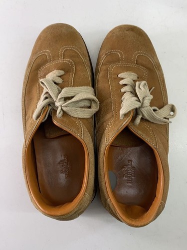 Hermes Low-Cut Sneakers 40 Camel Suede Used - Picture 3 of 9
