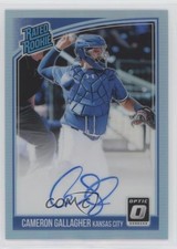 2018 Panini Donruss Optic Carolina Blue Prizm 11/35 Cameron Gallagher Auto 0q0m