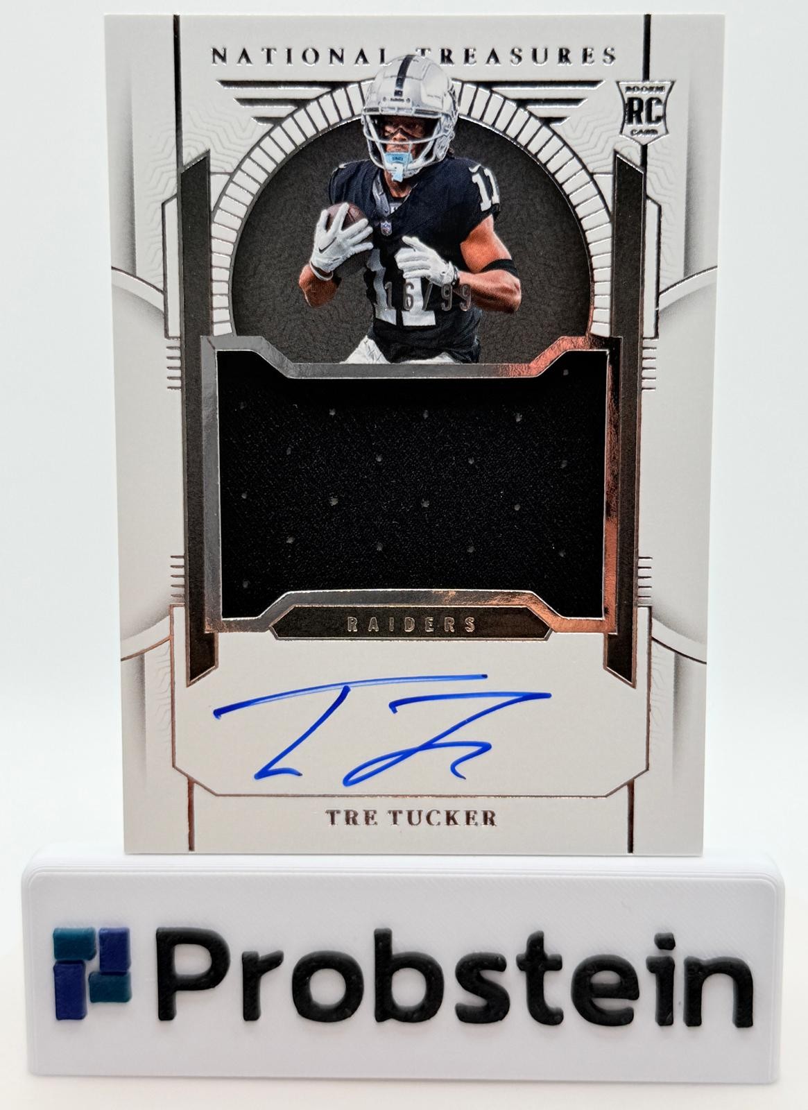 2023 Panini National Treasures #190 Tre Tucker RPA RC Rookie Patch AUTO 16/99
