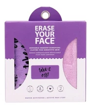 2 Pk. Reusable Makeup Removing Cloths for Sensitive Skin - Erase Your Face