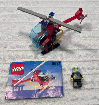 LEGO 6531 Town Flame Chaser 100% Complete with Instructions Vintage 1991