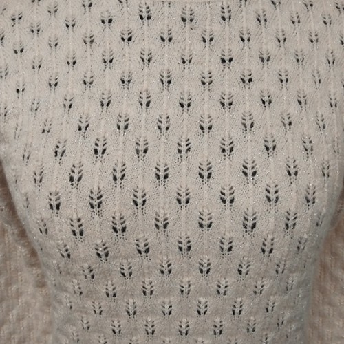 Mango Women's Baby Pink Knitted Jumper UK Size XS BNWT Autumn Winter Christmas - Picture 5 of 16