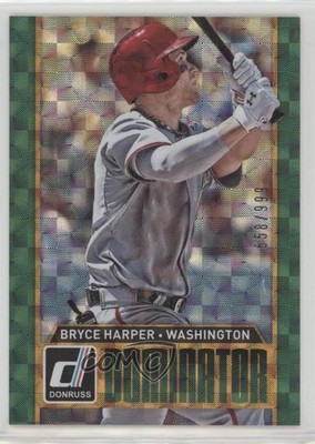 2015 Panini Donruss Elite Dominator 658/999 Bryce Harper #9 1be