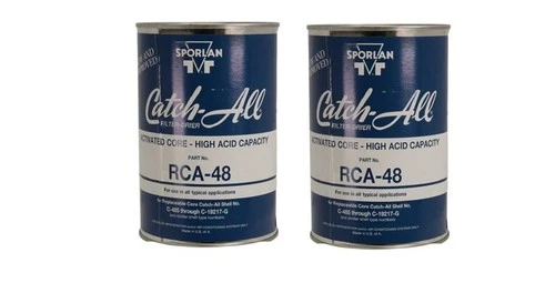 Sporlan RCA-48 Filter Drier Catch-All High acid capacity activated core  -2 CANS