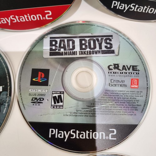 PS2 10 games lot bundle Bully, Black, Ghost Recon, Rainbow Six, Swat (Disc Only) - Picture 8 of 12
