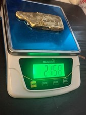 215 grams 14k gold bar 2604.01 per troy oz