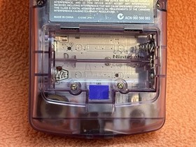 Nintendo Game Boy Color Atomic Purple System Console Handheld CGB 001 Tested!