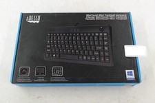 Teclado Adesso AKB-310UB SlimTouch Mini Trackball USB con cable negro nuevo caja abierta
