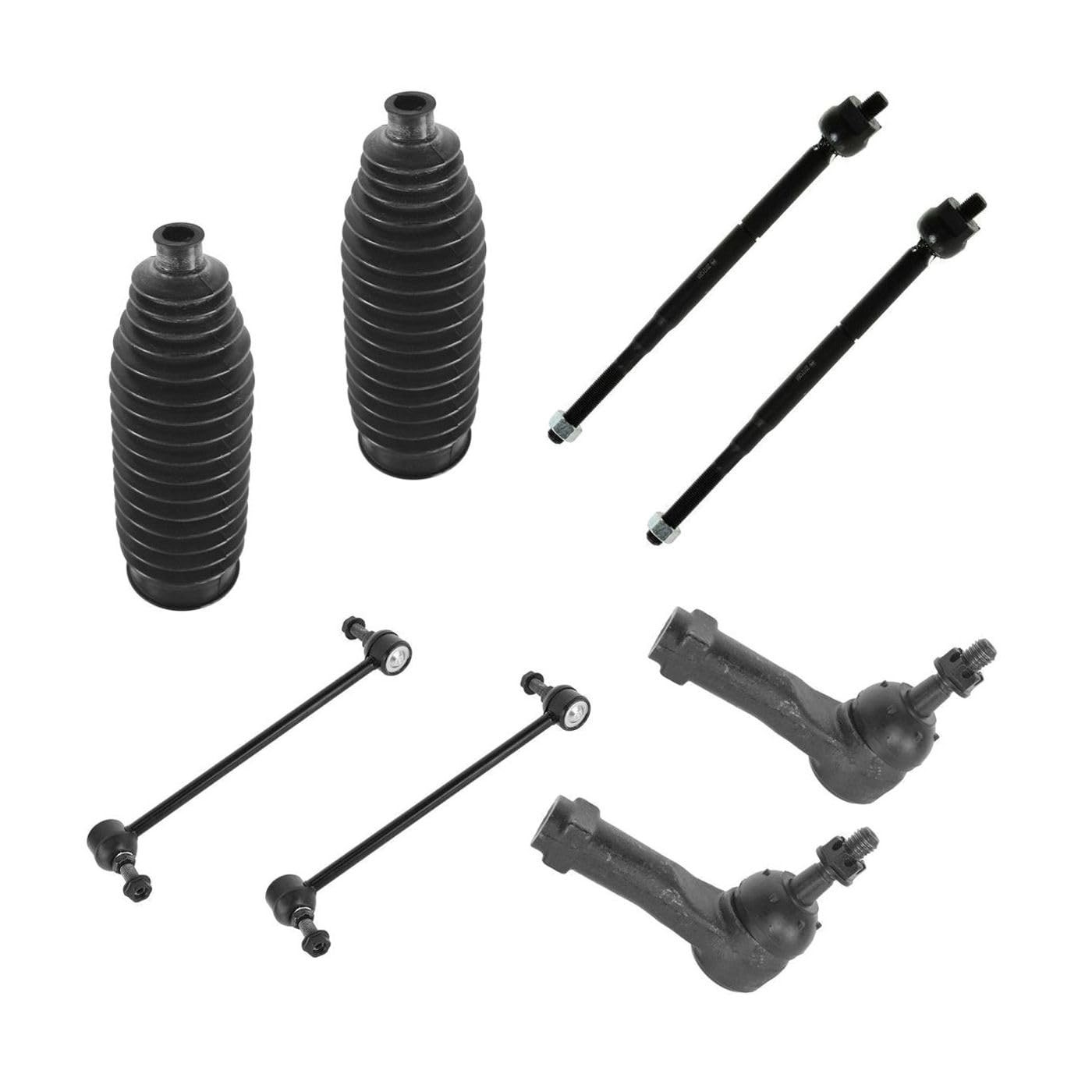 Tie Rod End Rack Pinion Boot Bellow Sway Bar End Link Left Rig...