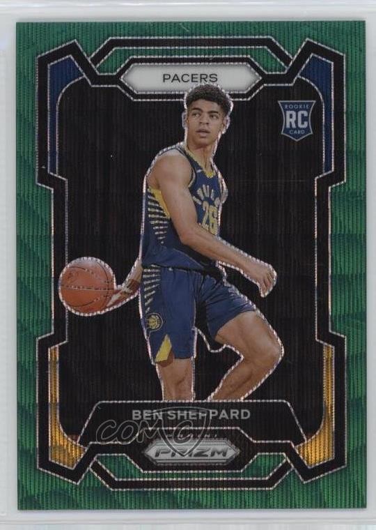 2023-24 Panini Prizm Green Wave Prizm Ben Sheppard #172 Rookie RC 1aa0