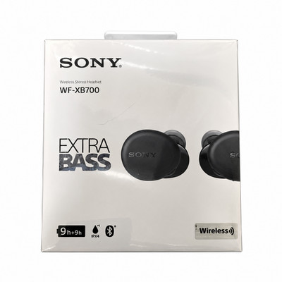 Sony WF-XB700 EXTRA BASS True Wireless Earbuds Bluetooth Headphones Black NEW