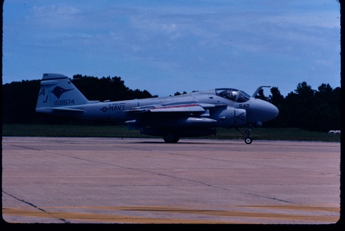 #7781 ORIGINAL K64 AIRCRAFT SLIDE: USN Grumman A-6E Intruder BuNo 159574