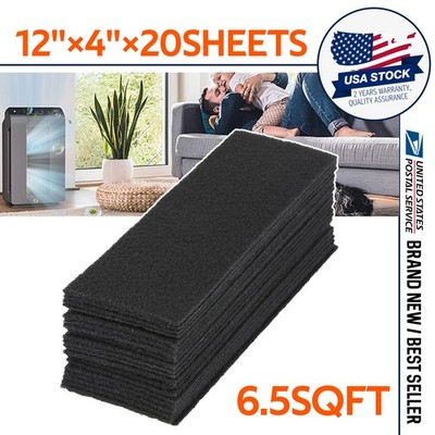 20pcs Universal Activated Carbon Air Vent Filters for Home Floor Vent Filters