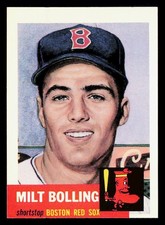 1991 Topps Archives 1953 #280 Milt Bolling Boston Red Sox
