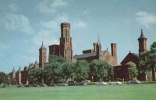 Smithsonian Institution PE-6 Topographical Postcard Kodachrome Reproduction
