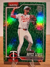 2026 Topps Series 1 - Royce Lewis Holiday Foil Green #115 Minnesota Twins