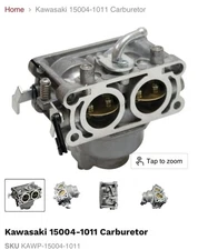 Genuine OEM Kawasaki CARBURETOR-ASSY Part# 15004-1011