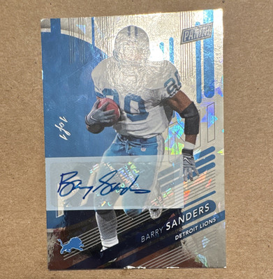Panini The National 2024 Barry Sanders Autograph #19 1/1!! 🔥🔥🔥