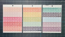 Planner Stickers - Numbers - Dates for 15 Months - 3 Sheets