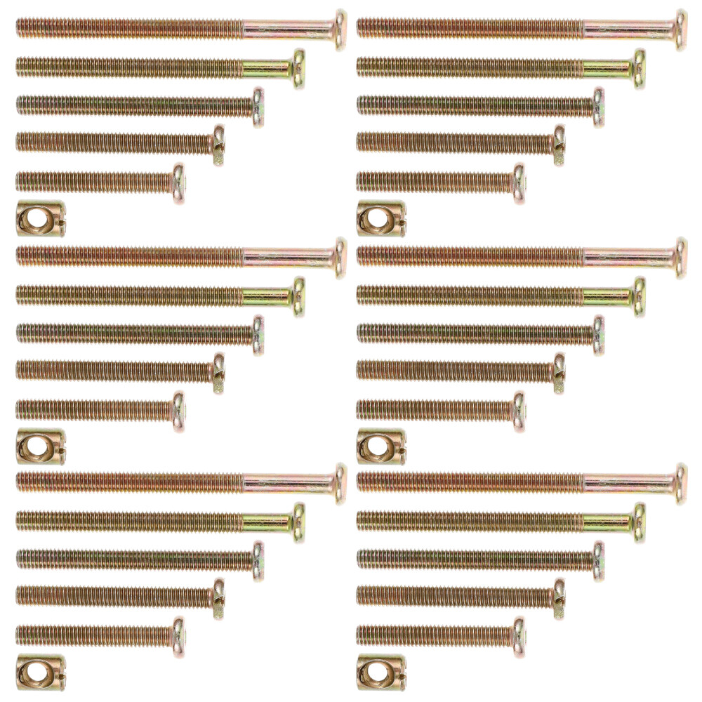 51 Pcs Hexagon Socket Head Screw High Hardness Screws Bed Toddler