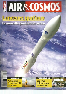 AIR & COSMOS Nr. 2291 SPACE LAUNCHER / COCKPIT DES KC-390 / A320 ''SHARKLETS''