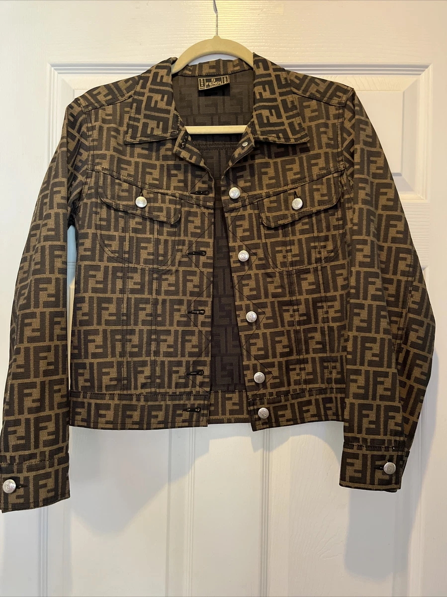 Fendi Vintage Zucca FF Logo Jacket