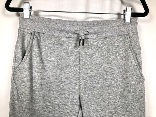 Hudson Moto Joggers Sweat Pants Youth Boys Girls Large Pull On Cotton/Poly Gray - Picture 2 of 15