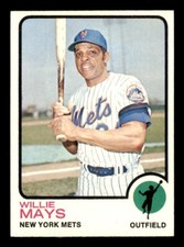 1973 Topps Baseball #305 Willie Mays NM - NM/MT *d4