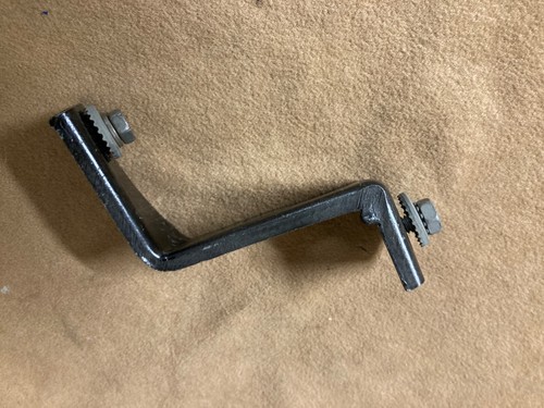 1955 1956 1957 Thunderbird orig. RH upper door pillar bracket w/hardware - Picture 3 of 4
