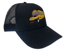 Gorra bordada para conductor de autobús escolar internacional #40-8310BM