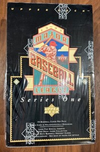 1993 Upper Deck Series 1 Baseball MLB Factory Sealed Wax Box