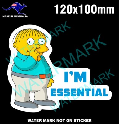 I'M ESSENTIAL STICKER | eBay Australia