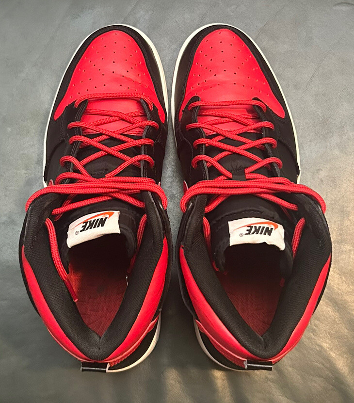 Size 10 Nike Dunk CMFT Red 705434-600 for sale online