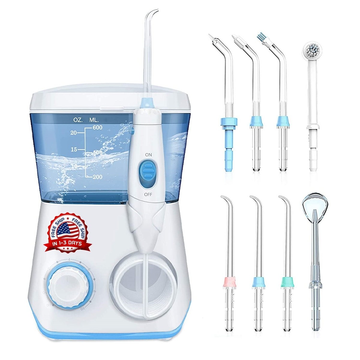 Dentaduras Postizas Limpiador De Dientes Amazon Water Flosser