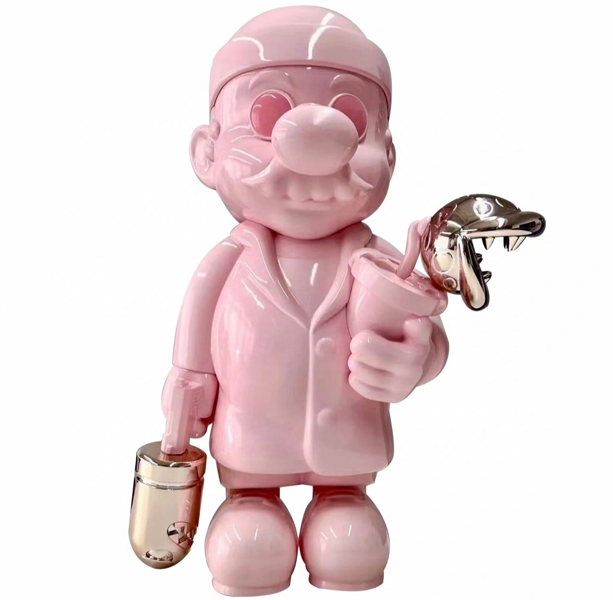 ZCWO X Fools Paradise SUPER PROFESSIONAL Mario Killer Pink&Silvery