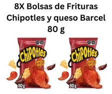 Frituras Chipotles Barcel chipotle y queso 80 g