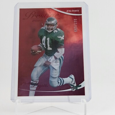 2023 Panini Prestige Keith Byars Red Xtra Points Premium /599 Eagles SP