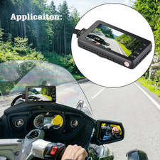 Motorcycle DVR Front  Rear View Camera 3" Dash Auto Video Recorder G-Sensor HD