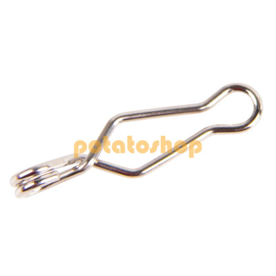 20~100pcs Quick Change Fishing Speed Clips Snap High Strength Stainless Steel 