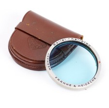 Rolleiflex Light Blue Filter RIII Bay 3 Bayonett 3 R3 for 2.8F 2.8E TLR No.0284