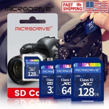 High Speed    SD Memory Card 32GB 64GB 128GB SDHC Class 10 for Cameras
