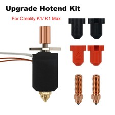Upgraded Hotend Kit For Creality K1/ K1 Max Ceramic Heating Block Kit Nozzle
