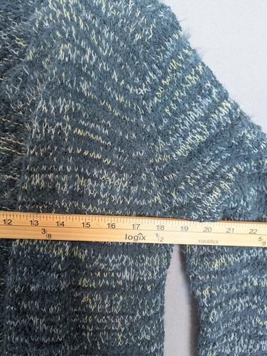 Loft Sweater Womens Medium Blue Knit Soft Chunky Preppy Casual Business - Picture 11 of 11