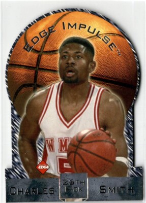 1997 Collector's Edge Edge Impulse Die-Cut Charles Smith #25 Rookie RC