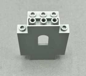 Lego Parts Light Bluish Gray Panel 2 x 5 x 6 Wall w Window King&rsquo;s Castle No 4444