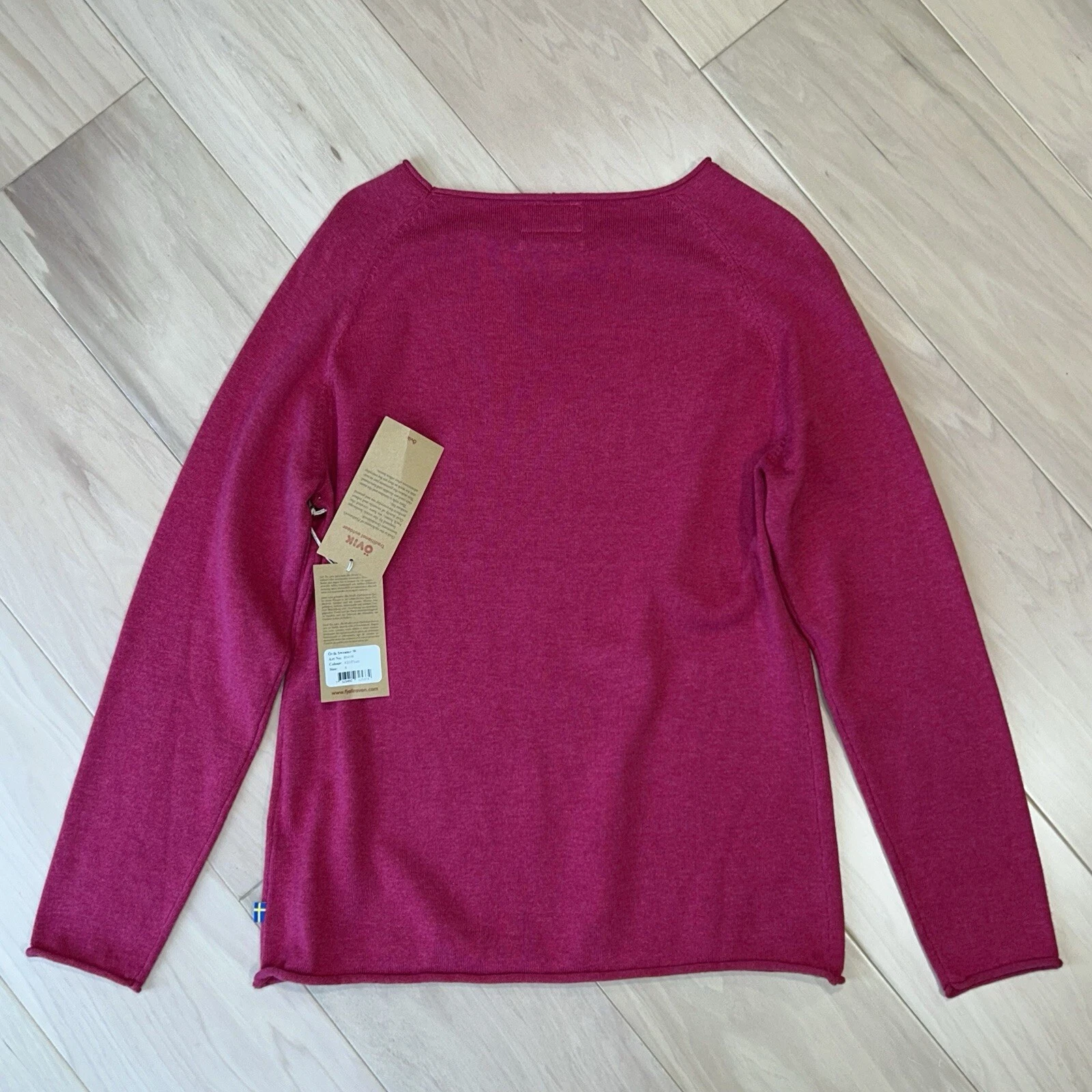 fjallraven ovik round neck sweater