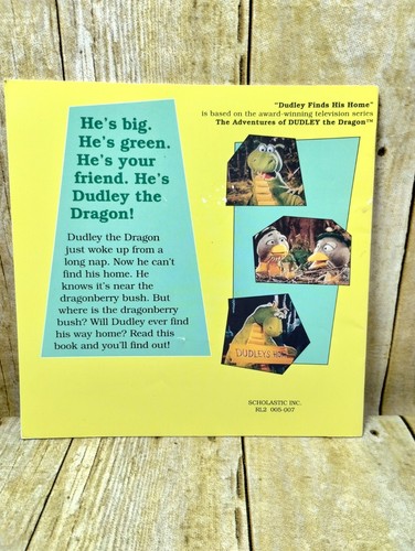 The Adventures of Dudley the Dragon Book LOT: Finds His Home & Tea Party, PBS - Picture 8 of 12